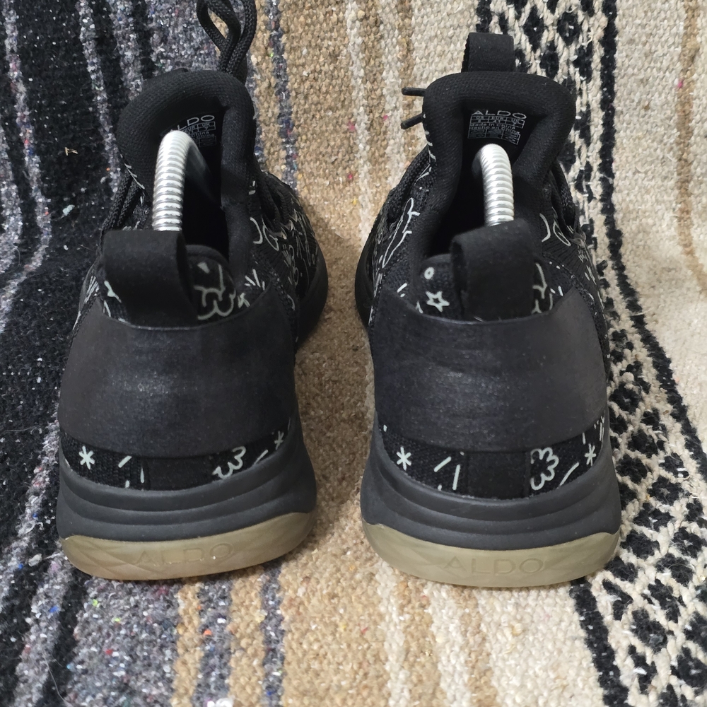 ALDO MX 3 SEL Artist Limited Edition Glow in the Dark Sneakers - Picture 3 of 8